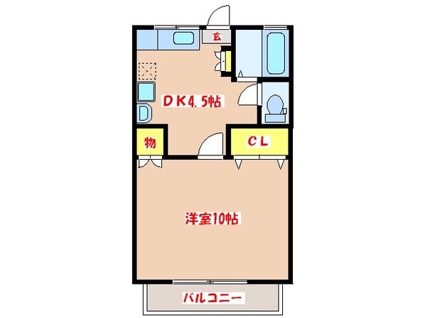 ＨＯＰＥＦＵＬ２１の物件間取画像